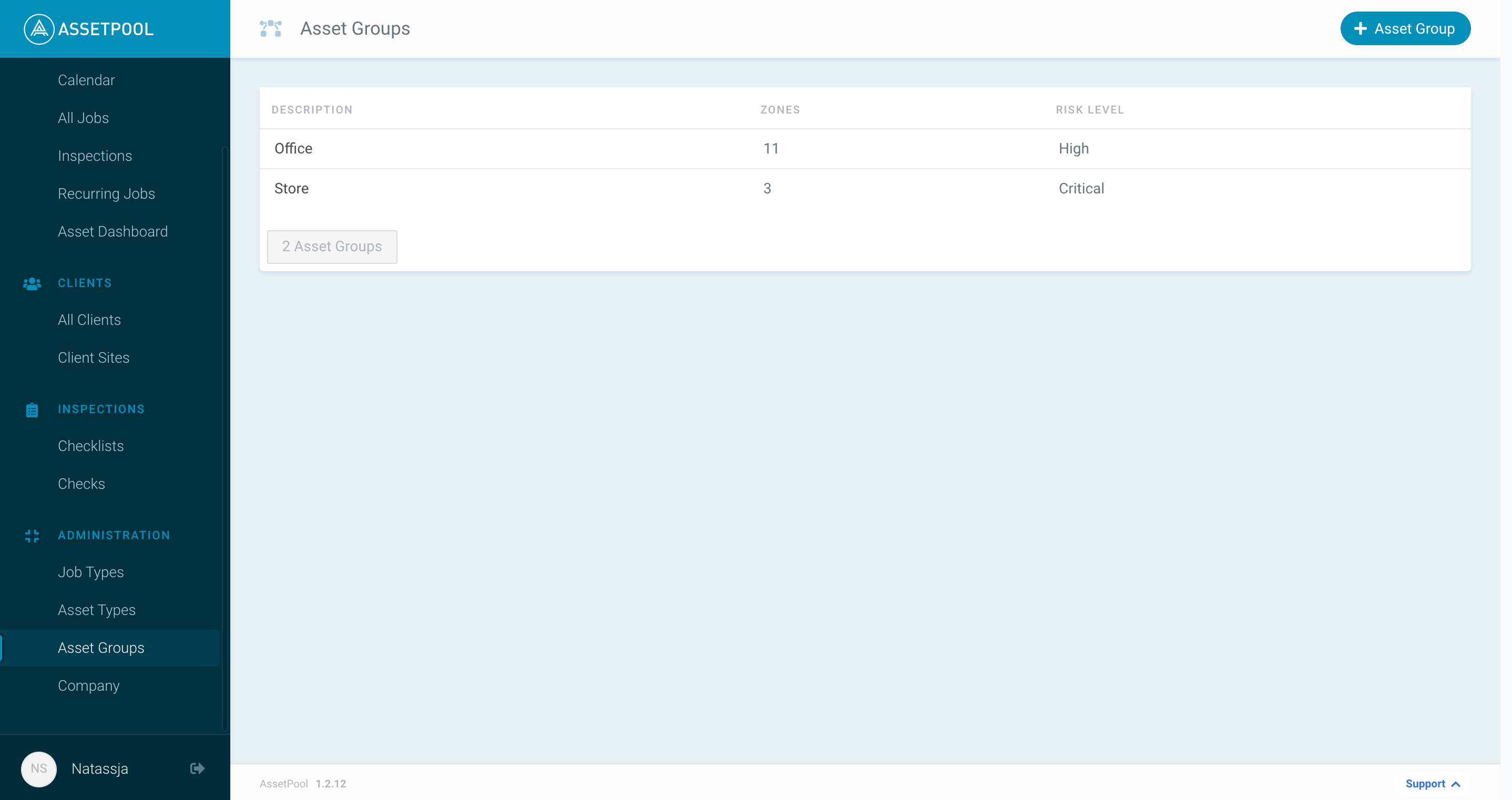 Assetpool New Asset Group