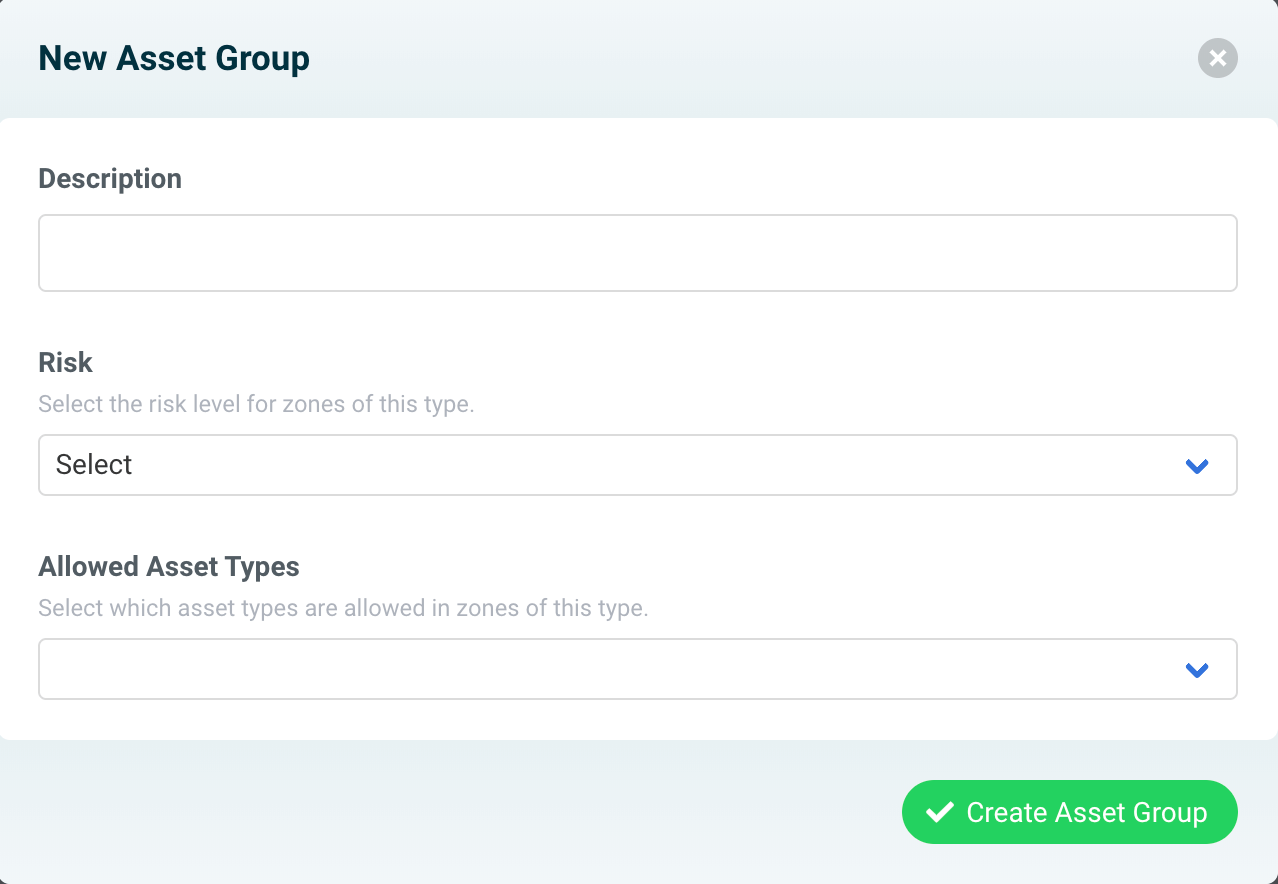 Assetpool Asset Group Description