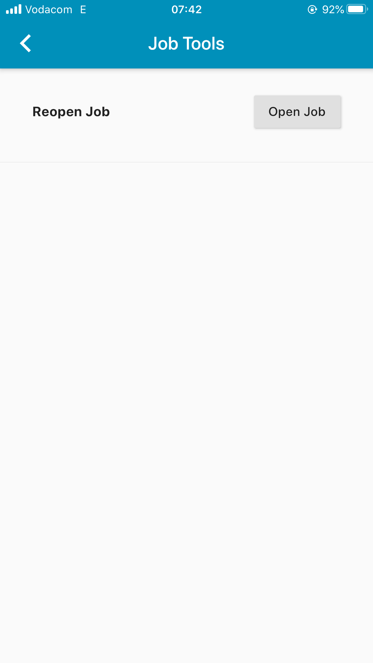 Assetpool Reopen Job