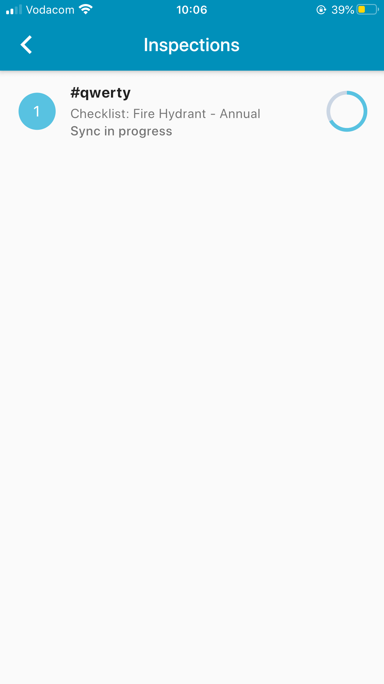 assetpool inspection syncing