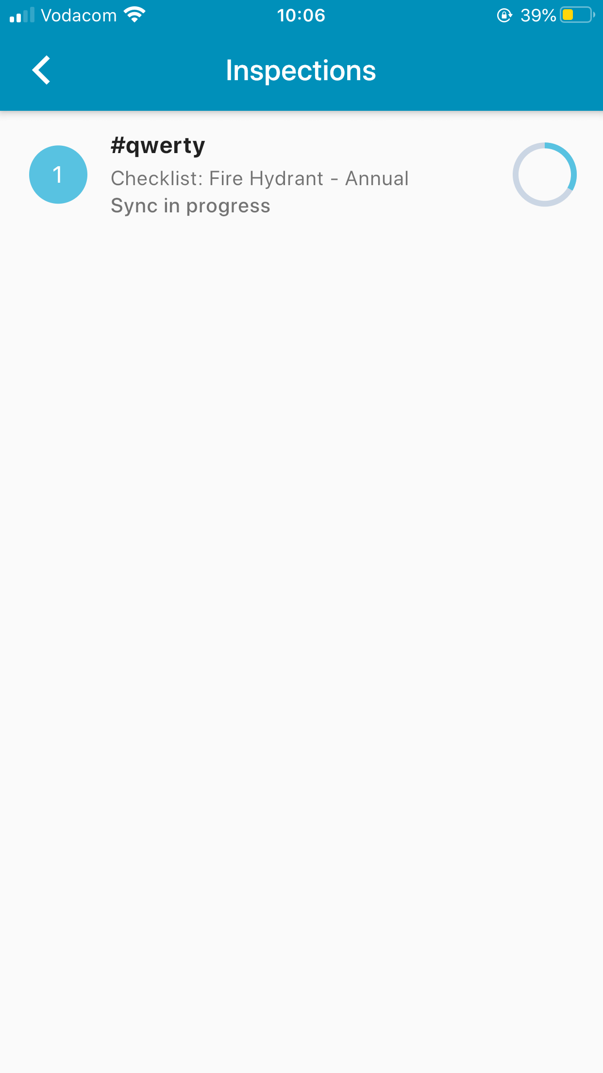 assetpool inspection syncing