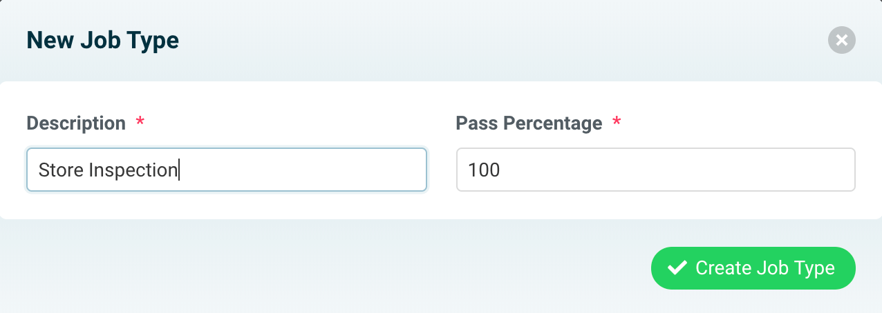 Assetpool Create Job Type